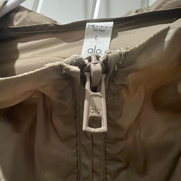 Alo Yoga Sprinter Lightweight Windbreaker Full Zip Hooded Jacket - Picture 8 of 9